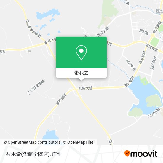 益禾堂(华商学院店)地图