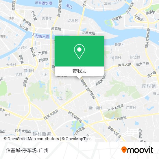 信基城-停车场地图