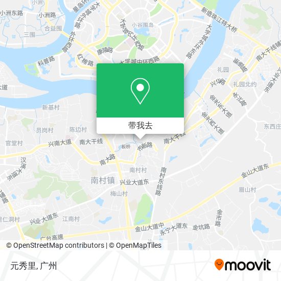 元秀里地图