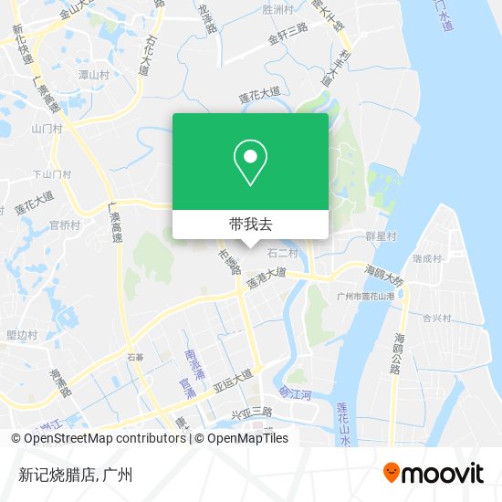 新记烧腊店地图