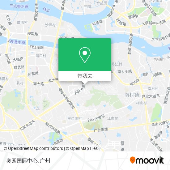 奥园国际中心地图