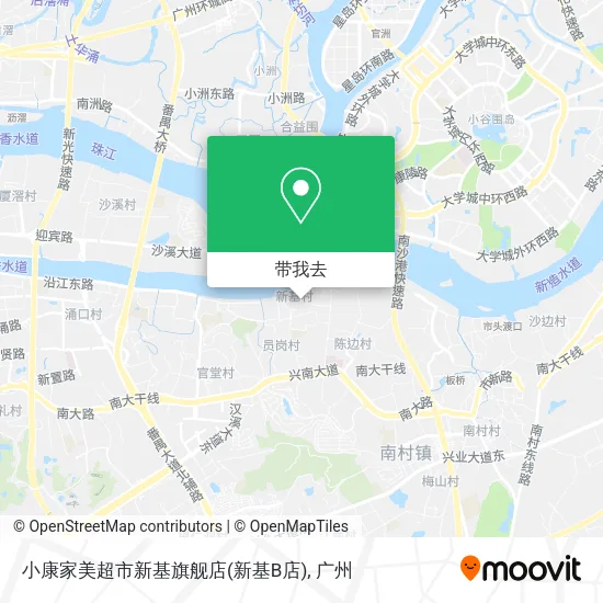 小康家美超市新基旗舰店(新基B店)地图