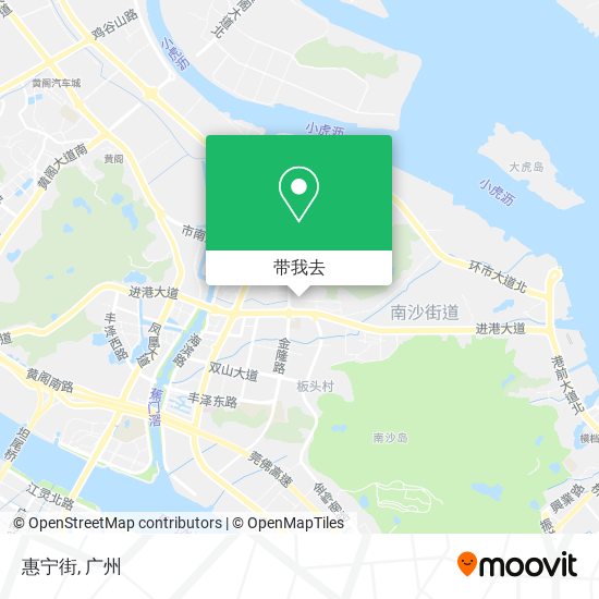 惠宁街地图