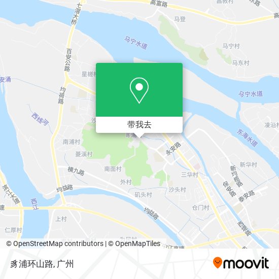 豸浦环山路地图