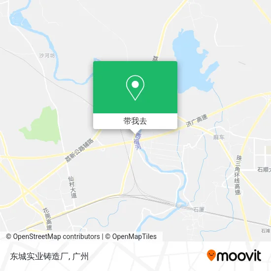东城实业铸造厂地图