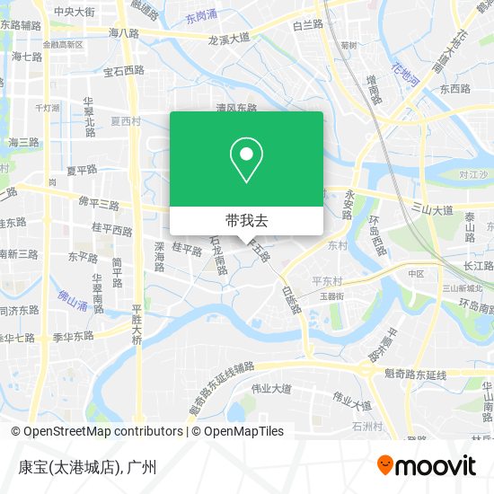 康宝(太港城店)地图