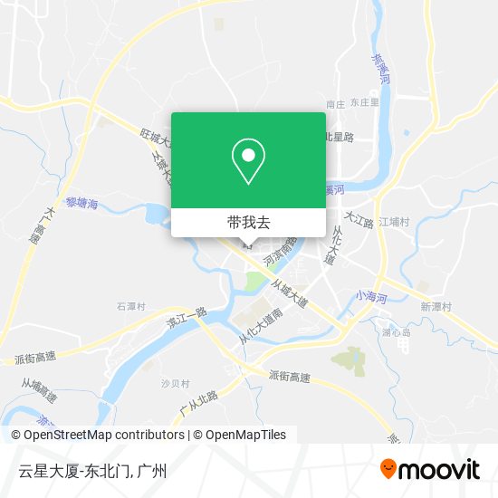 云星大厦-东北门地图