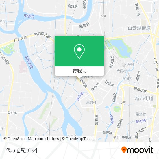 代叔仓配地图