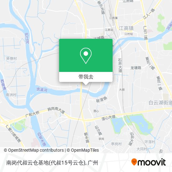 南岗代叔云仓基地(代叔15号云仓)地图