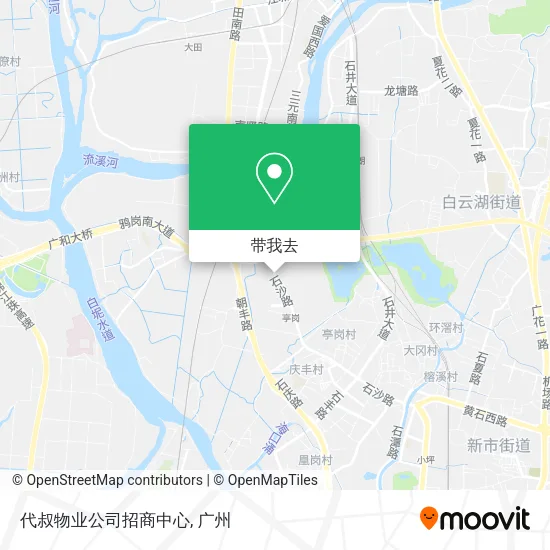 代叔物业公司招商中心地图