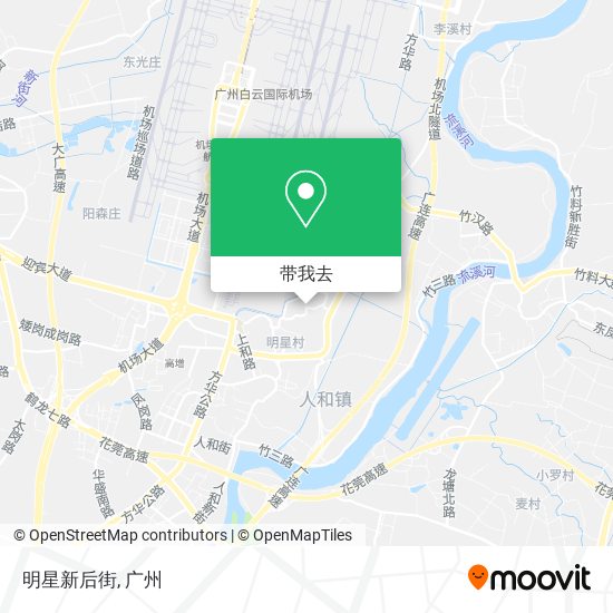 明星新后街地图
