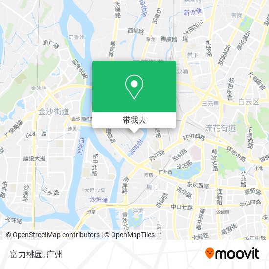 富力桃园地图