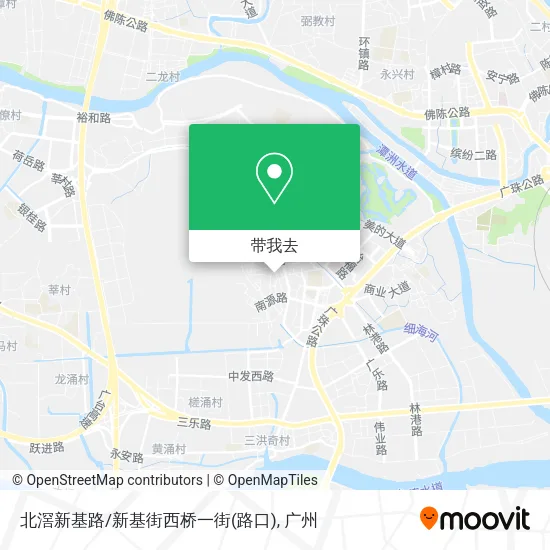 北滘新基路/新基街西桥一街(路口)地图