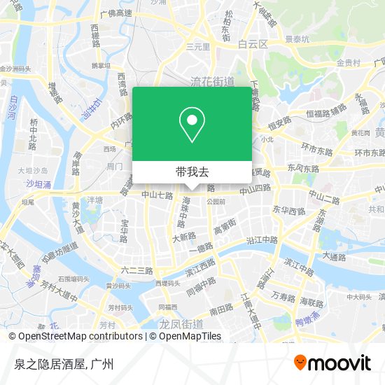 泉之隐居酒屋地图