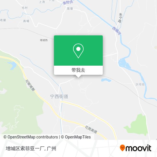增城区索菲亚一厂地图