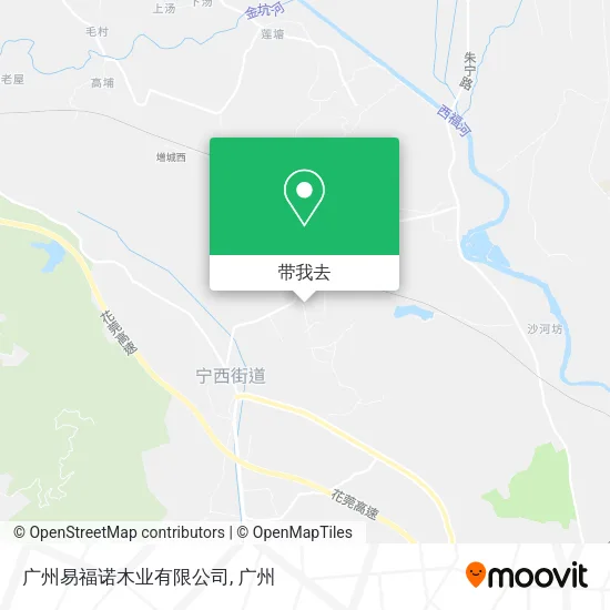 广州易福诺木业有限公司地图