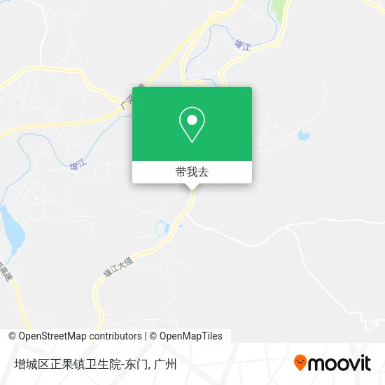 增城区正果镇卫生院-东门地图