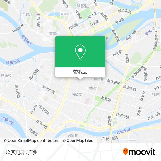 玖实电器地图