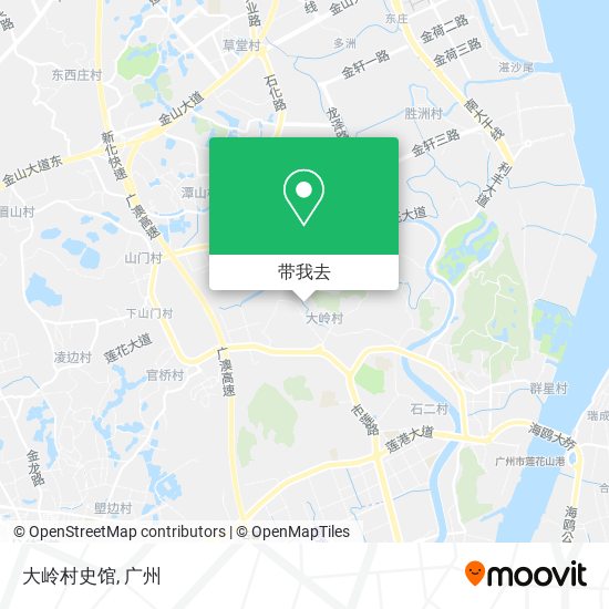 大岭村史馆地图