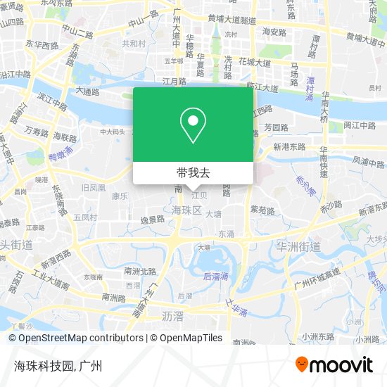 海珠科技园地图