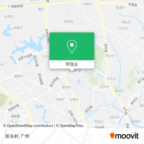 新东村地图