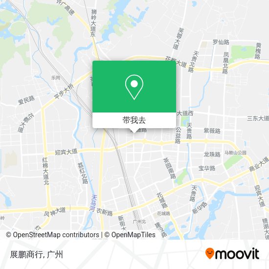 展鹏商行地图
