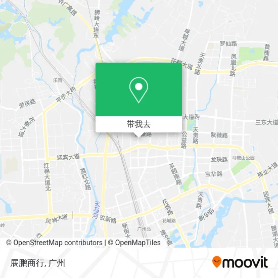 展鹏商行地图