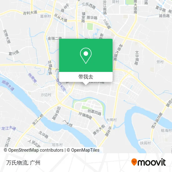 万氏物流地图
