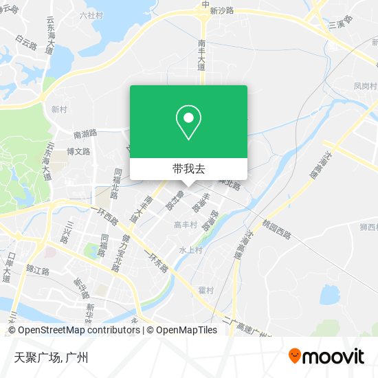 天聚广场地图