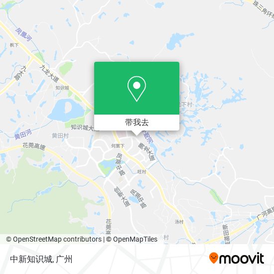 中新知识城地图