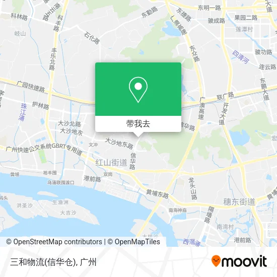 三和物流(信华仓)地图