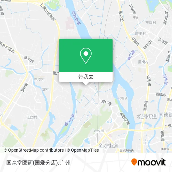 国森堂医药(国爱分店)地图