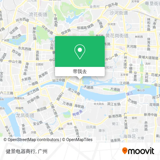 健景电器商行地图