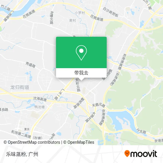 乐味蒸粉地图