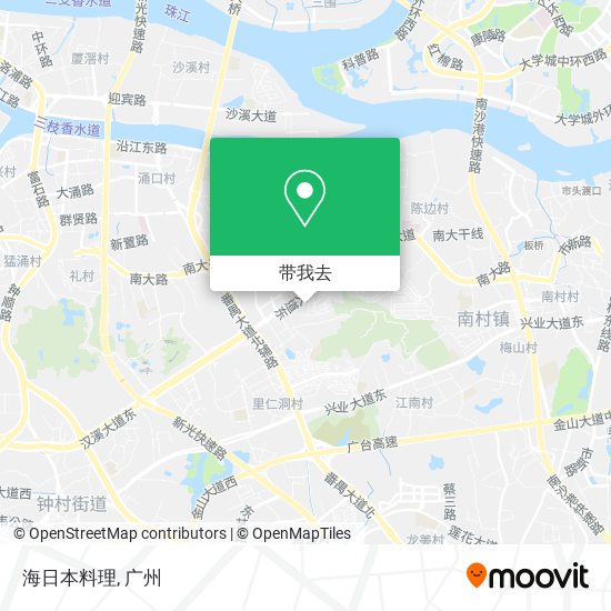 海日本料理地图