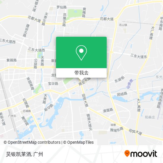昊银凯莱酒地图