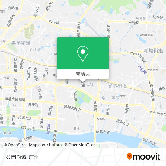 公园尚诚地图