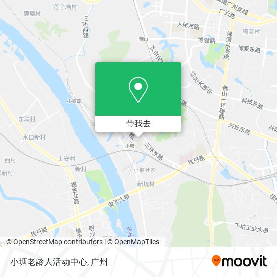 小塘老龄人活动中心地图