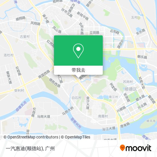 一汽惠迪(顺德站)地图