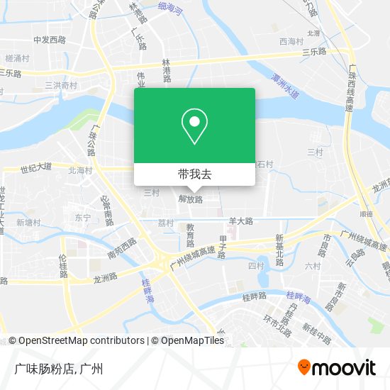 广味肠粉店地图
