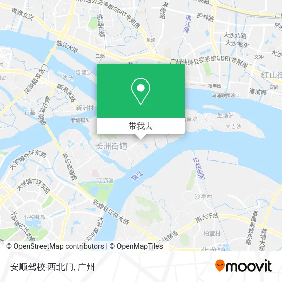 安顺驾校-西北门地图
