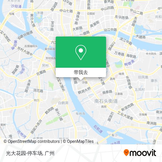 光大花园-停车场地图