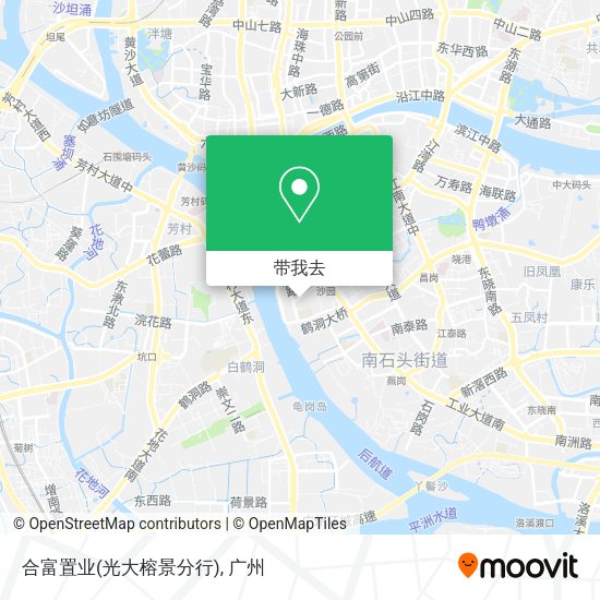 合富置业(光大榕景分行)地图