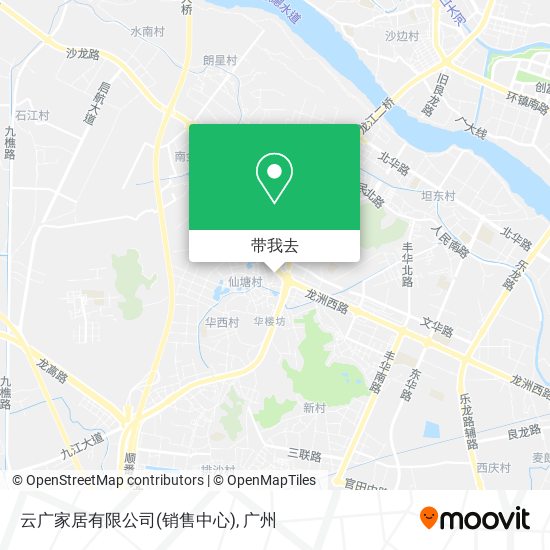 云广家居有限公司(销售中心)地图