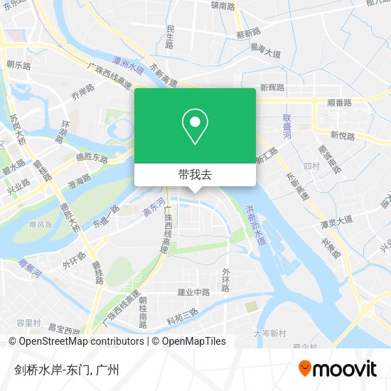 剑桥水岸-东门地图