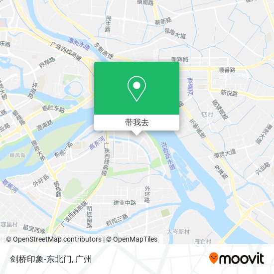 剑桥印象-东北门地图