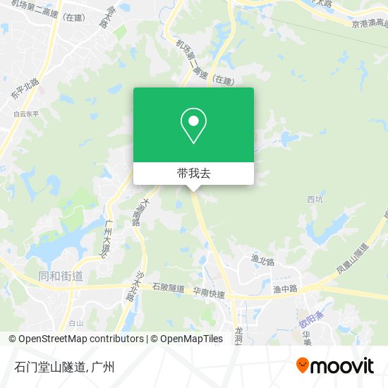 石门堂山隧道地图