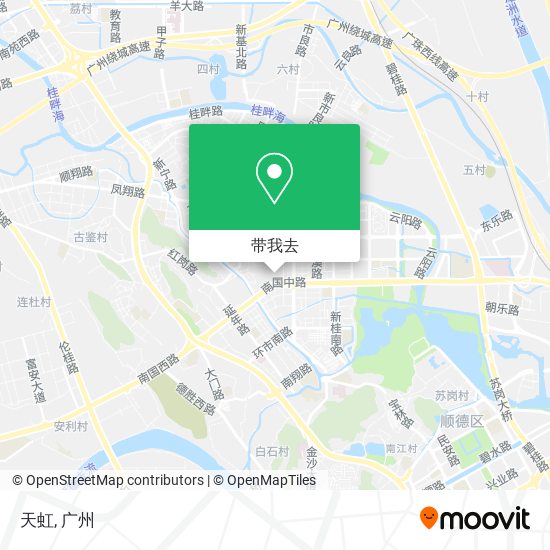 天虹地图