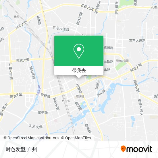时色发型地图