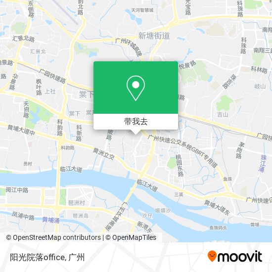阳光院落office地图